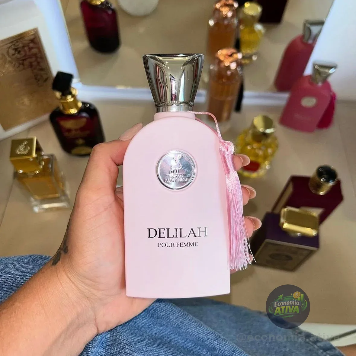 Perfume Delilah Árabe Maison Alhambra Pour Feminino 100ml