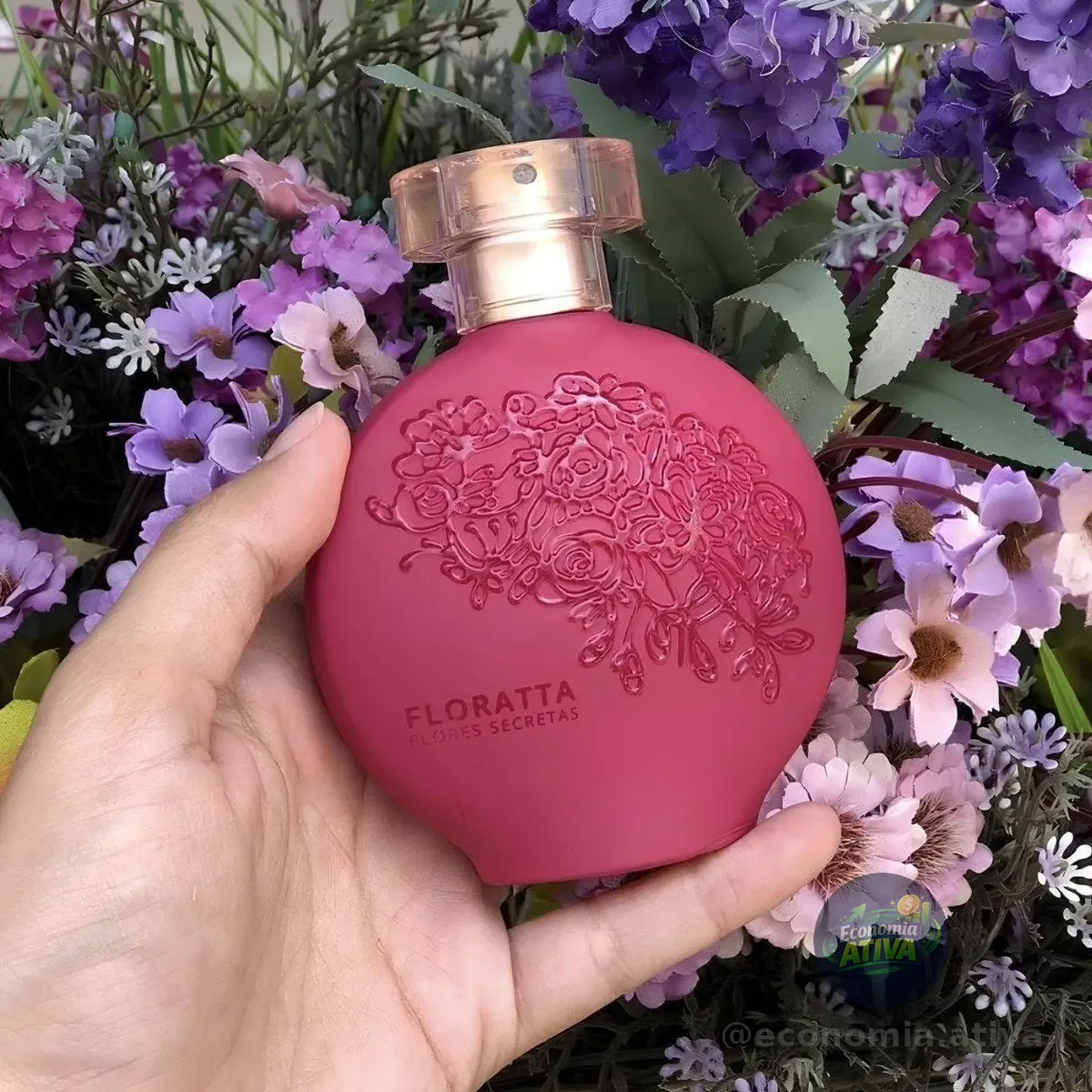 Desodorante Colônia Floratta Flores Secretas Fragrância Delicada Floral Frutal O Boticário 75ml