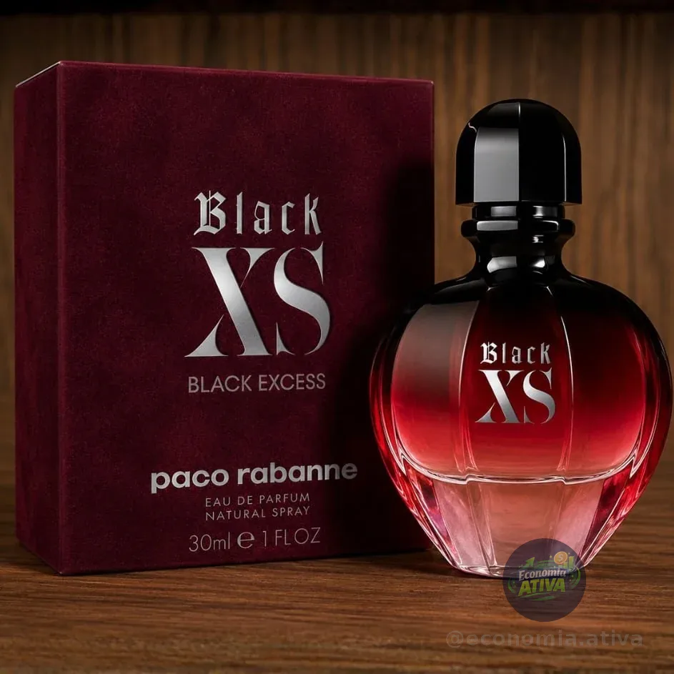 Rabanne Black Xs For Her Edp 30ml Para Feminino