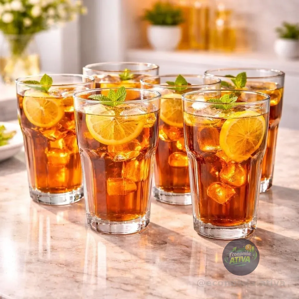 Copo Bristol Long Drink 410ml - Kit 12 Unidades