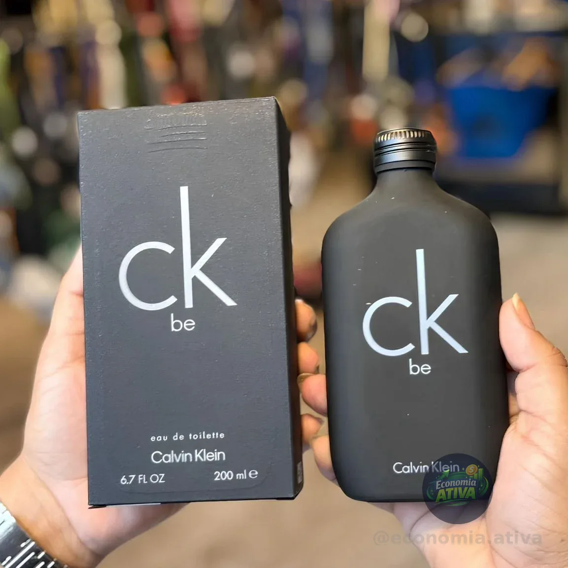 Perfume Masculino E Feminino Ck Be Eau De Toilette 200ml Calvin Klein