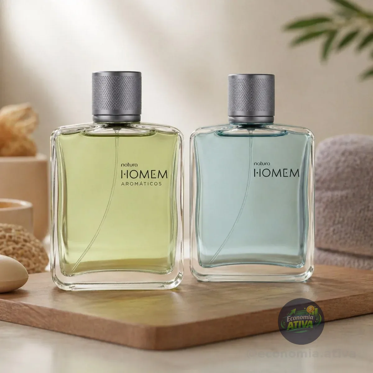 Presente Kit Homem - Deo Colônia Aromáticos 100ml - Desodorante Colônia Masculino 100ml