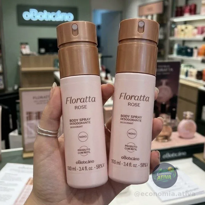 Floratta Rose: Body Spray 2x100ml