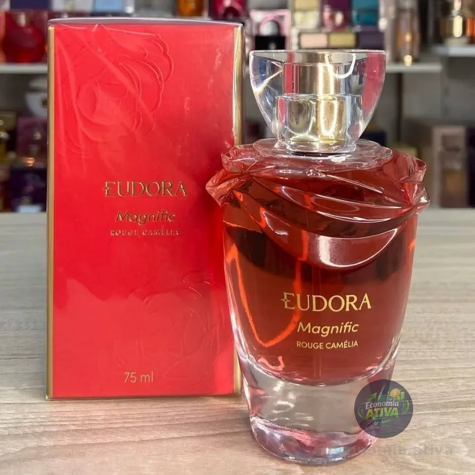 Perfume Magnific Rouge Camélia 75ml - Eudora