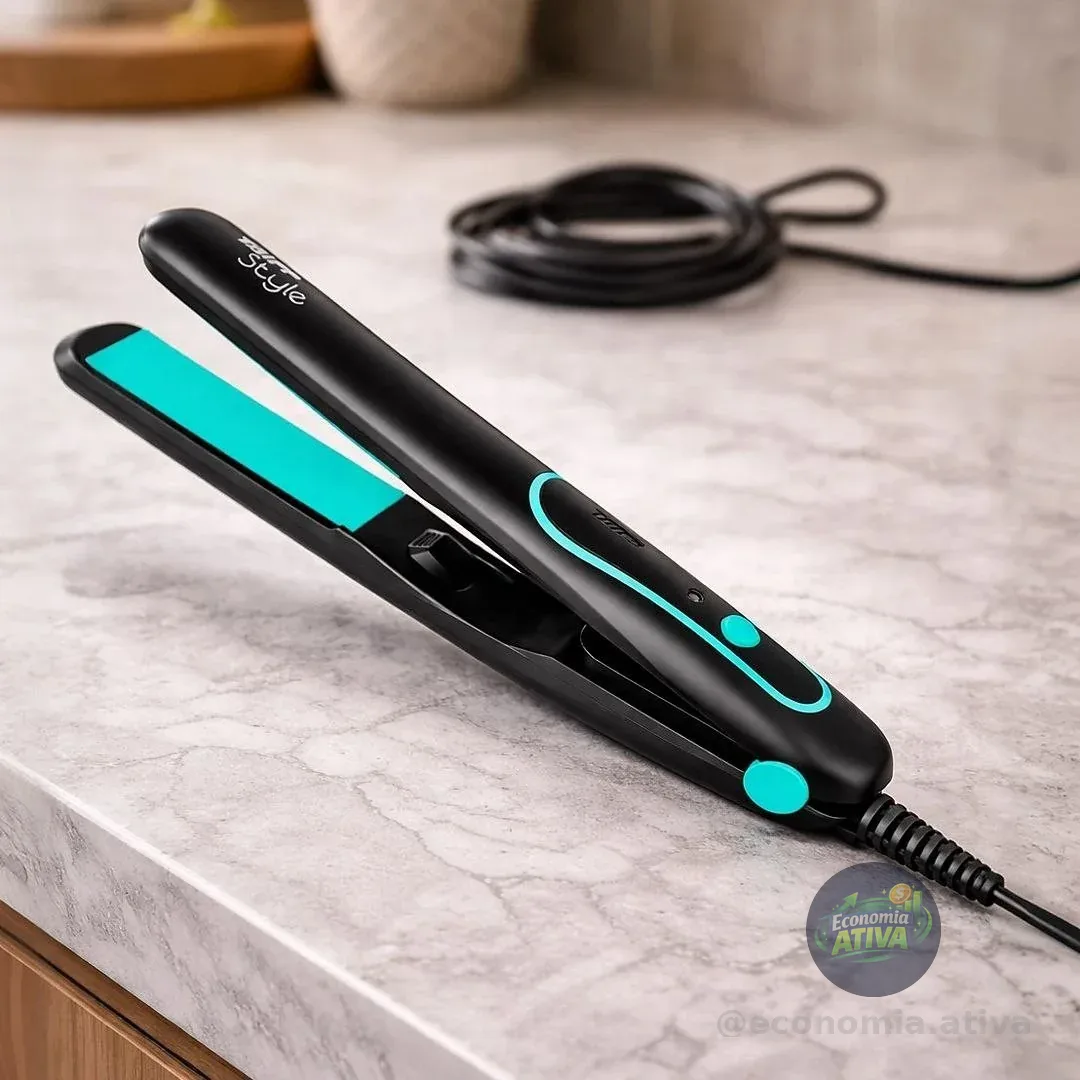 Chapinha De Cabelo Taiff Style Preta Preto 127/220v