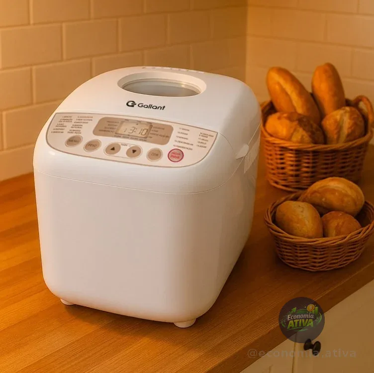 Panificadora 19 Programas Gallant 600w Branca Branco 127v