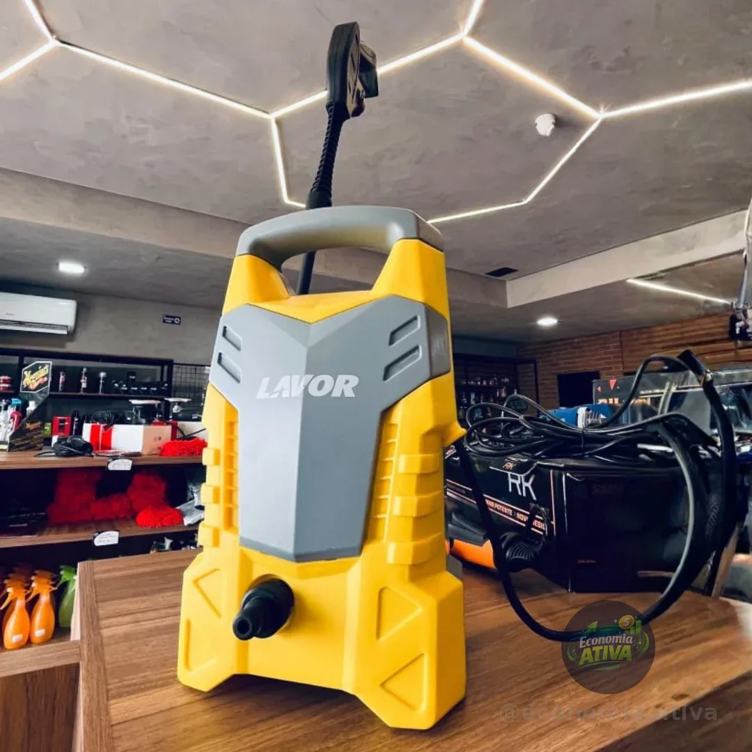Lavadora Alta Pressão Lavor Fast 120 1600w Residencial Cor Amarela/preta Frequência 60 Hz Amarelo 127v