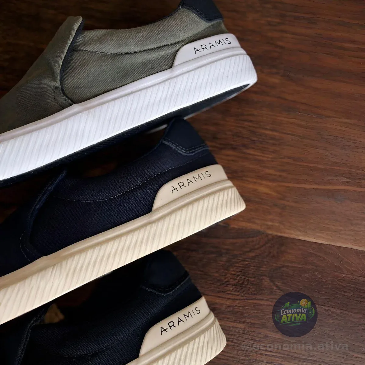 Tênis Masculino Casual Aramis Daily Slip Confortável Moderno