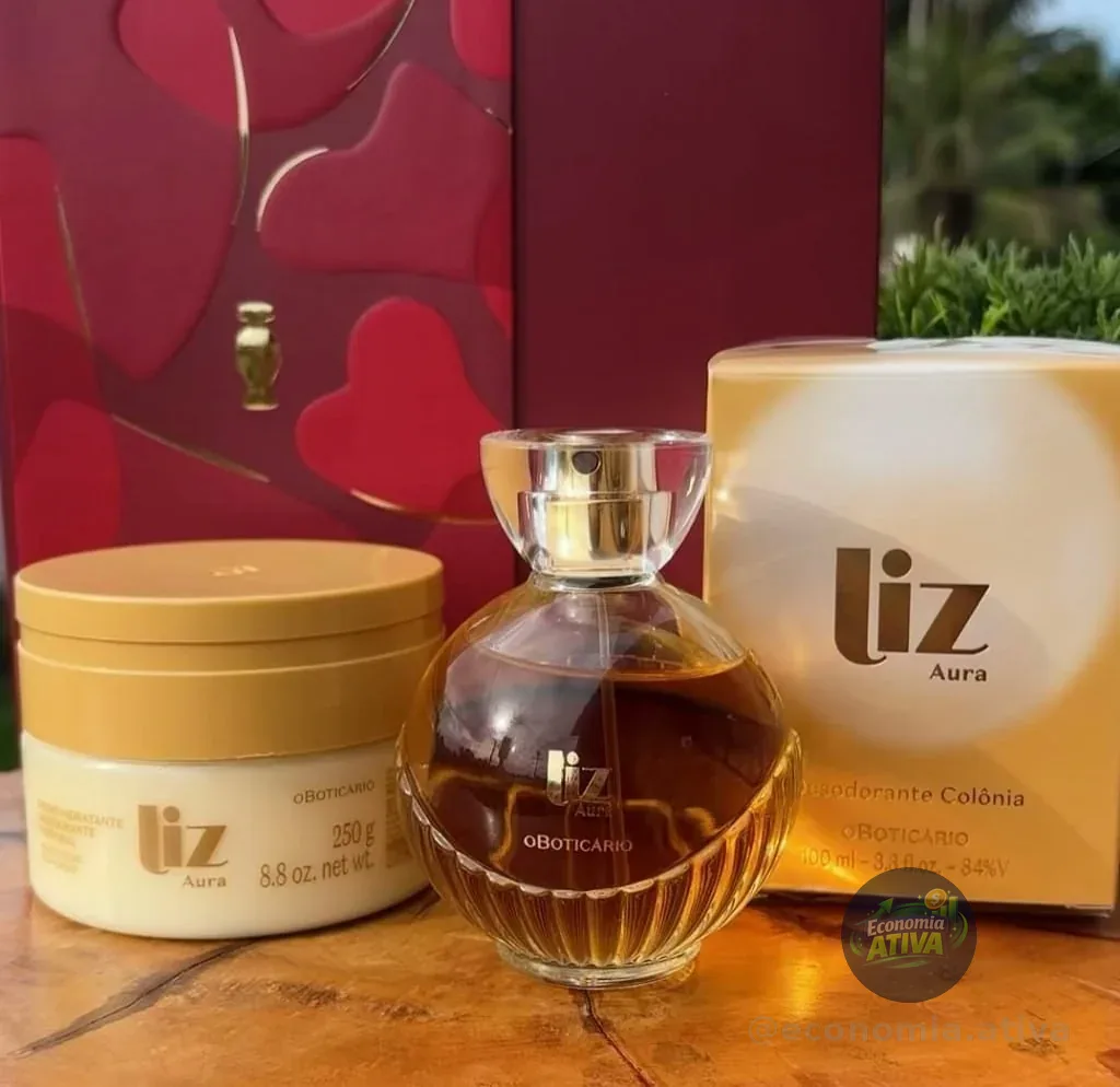 Liz: Colônia 100ml + Creme Corporal 250g