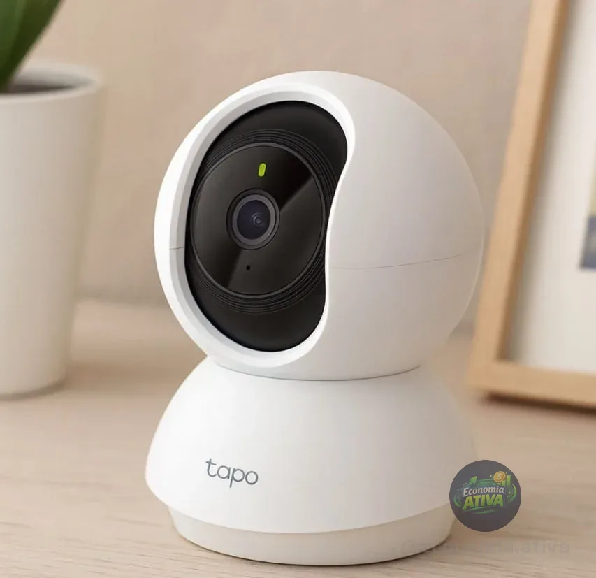 Tp-link Tapo C200 Câmera De Segurança Wifi 1080p 360° Pan/tilt Branco