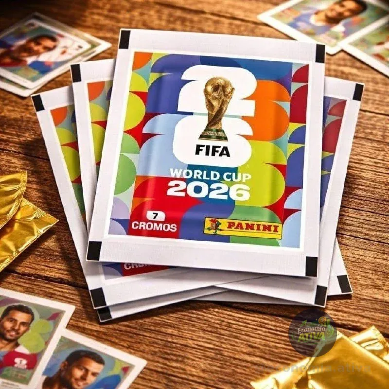 Kit 70 Figurinhas Do Álbum Copa Do Mundo 2026 Pronta Entrega
