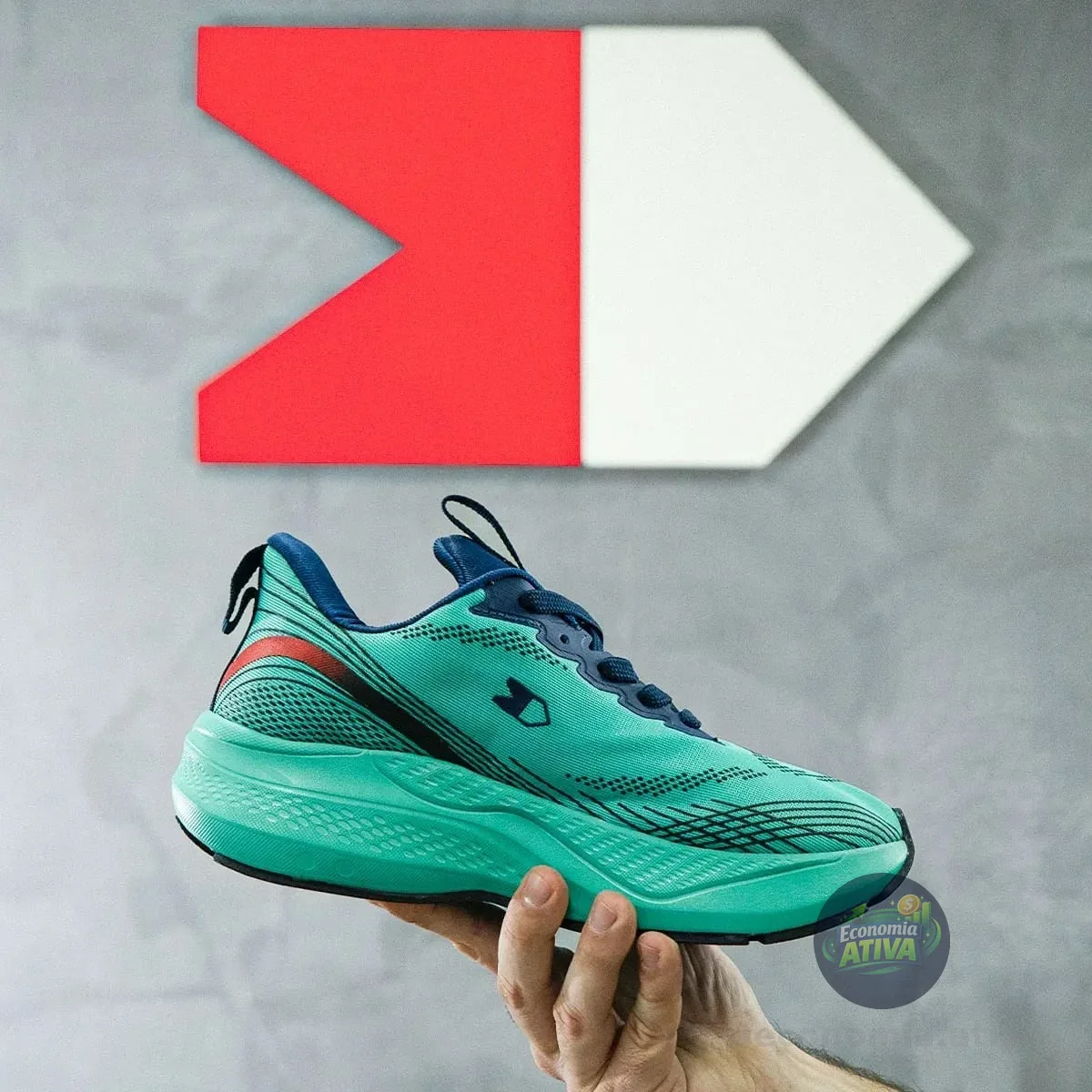 Tênis Sandrini Aero Spark Corrida Academia Caminhada Leve