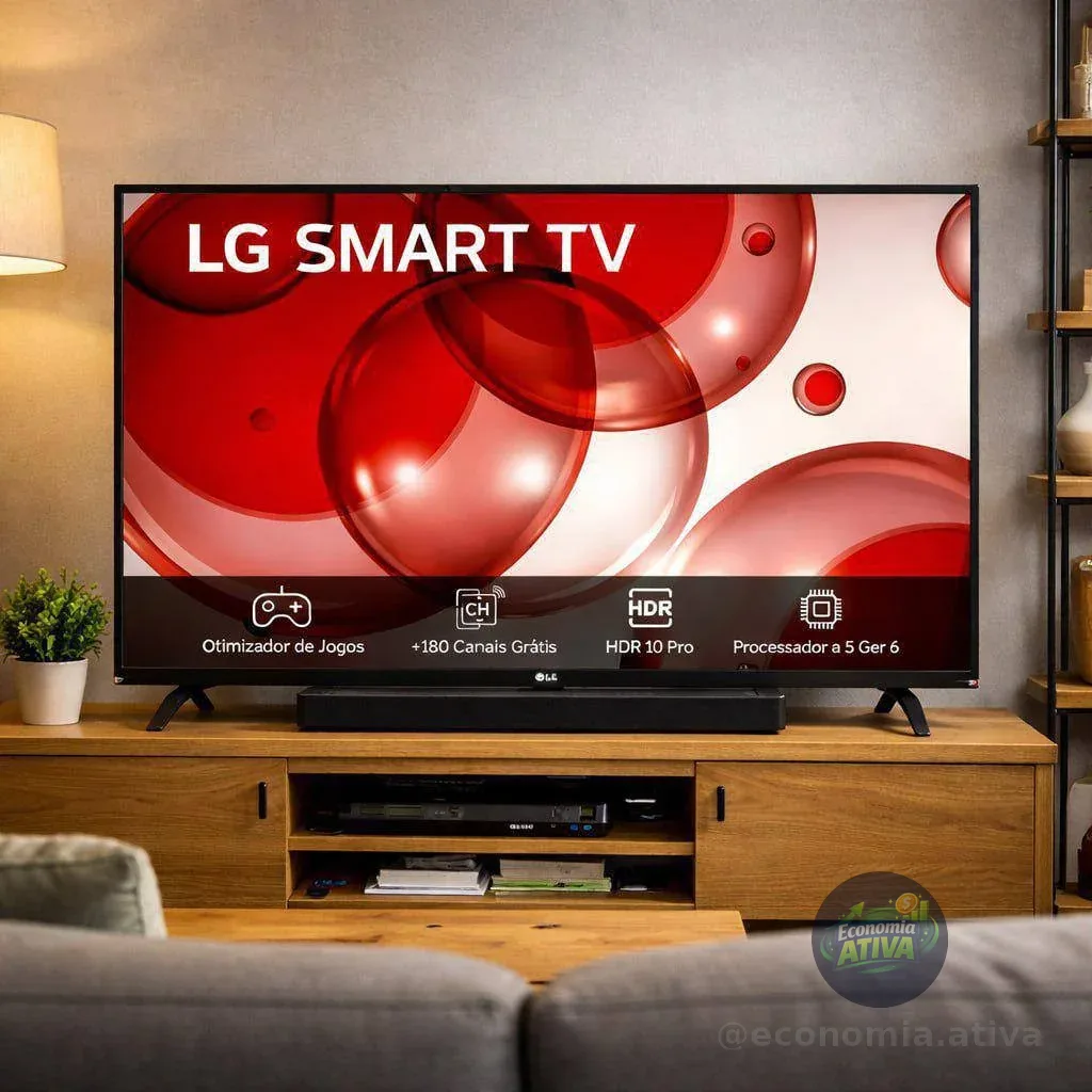 SMART TV DA LG É DE ALTA QUALIDADE, modelo 43" 🔝📺