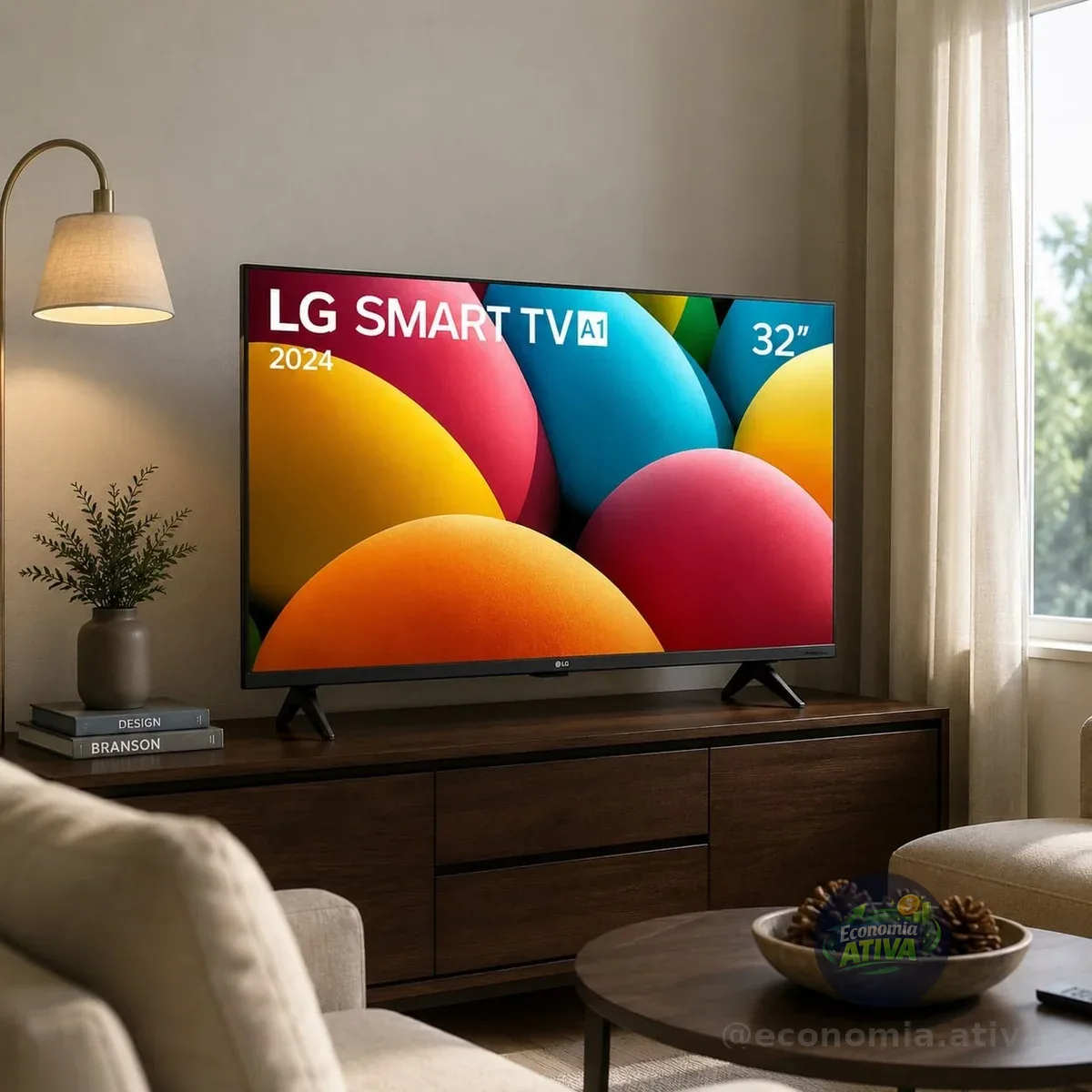 TV LG 32" LED HD Smart Pro 32RL601CBSA