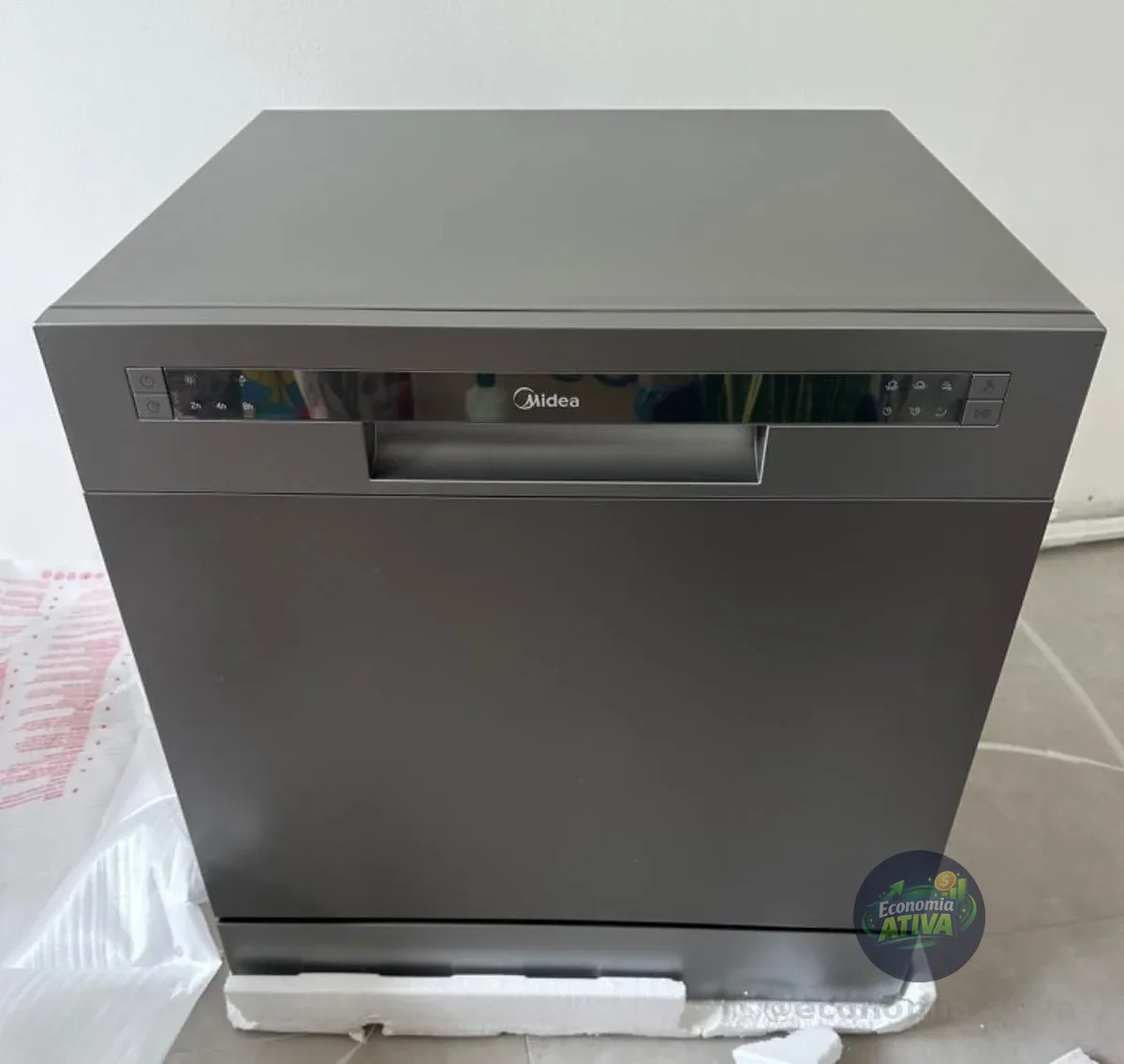 Lava Louças 8 Serviços Prata 127V Midea