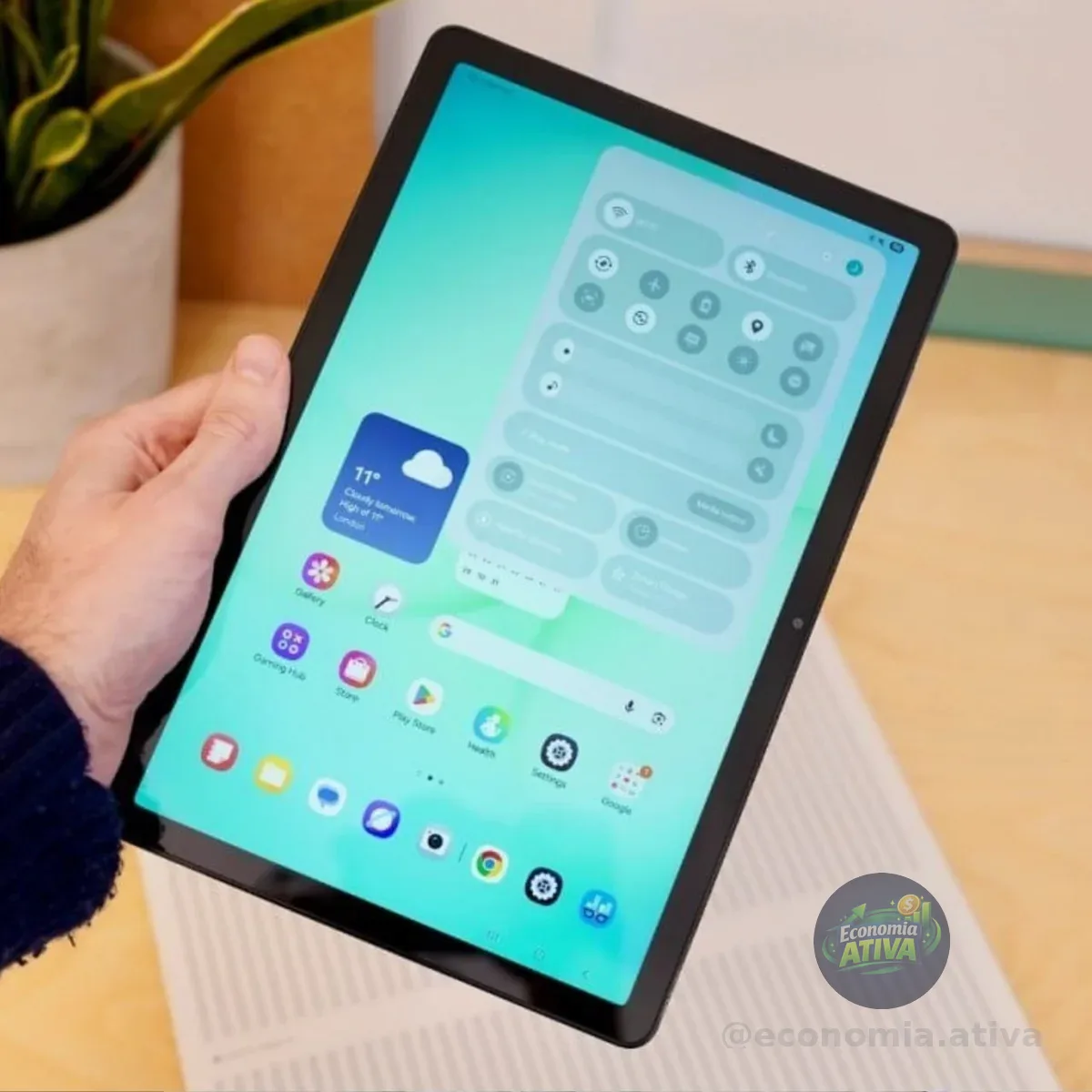 Tablet Samsung Galaxy TAB A11+, 128GB, 6GB RAM, 5G