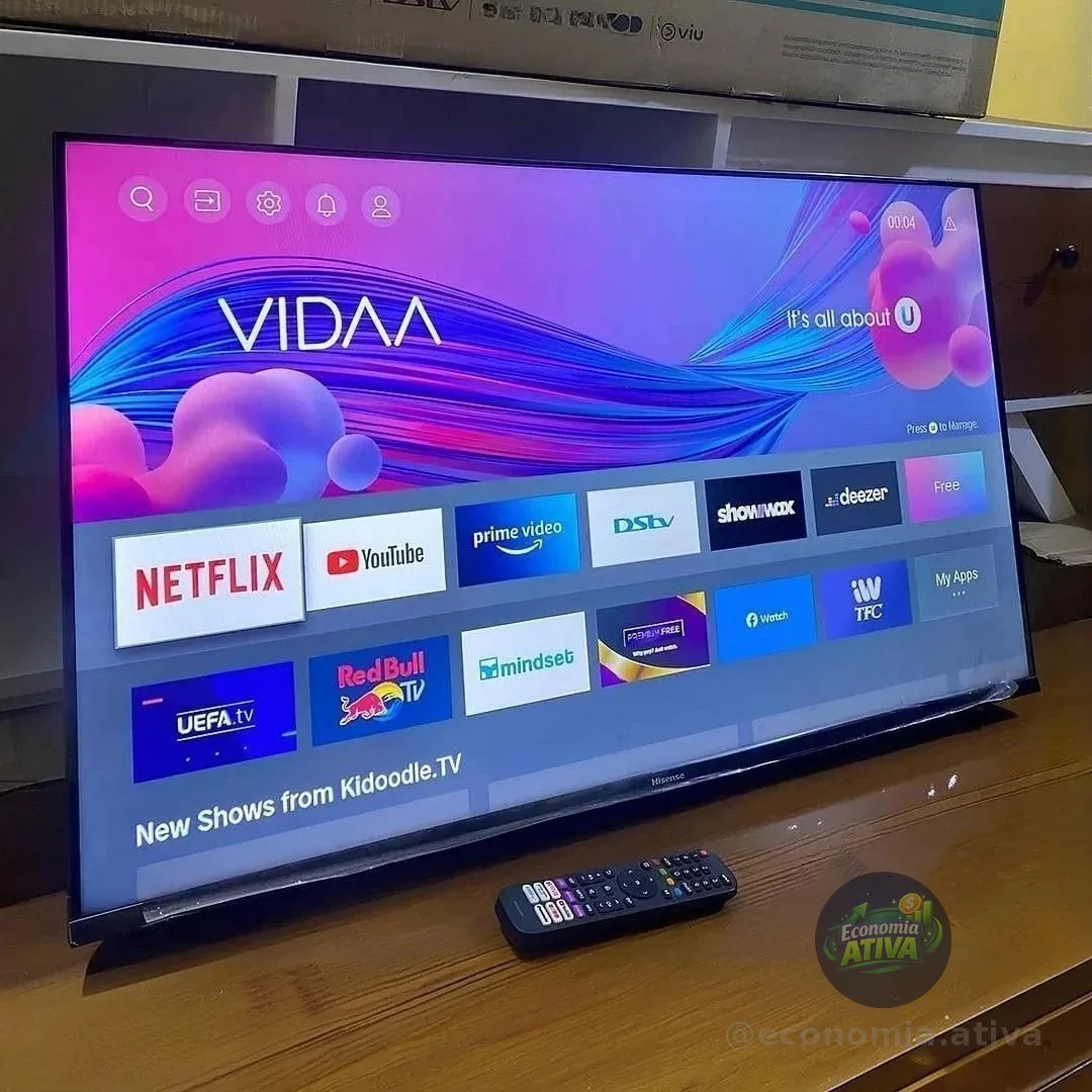 Smart Tv 40 Hisense 40a4nv Full Hd Dled Dts Virtualx Vidaa