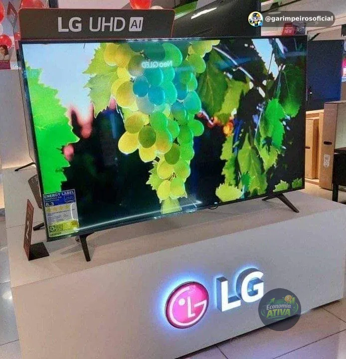 Smart Tv 4k 65  LG Qned73 Portal De Games Processador Ai 7 Ger8 4k Super Upscaling Google Cast Integrado Controle Ai Magic Webos 25 Modo Esportes Alerta De Esportes