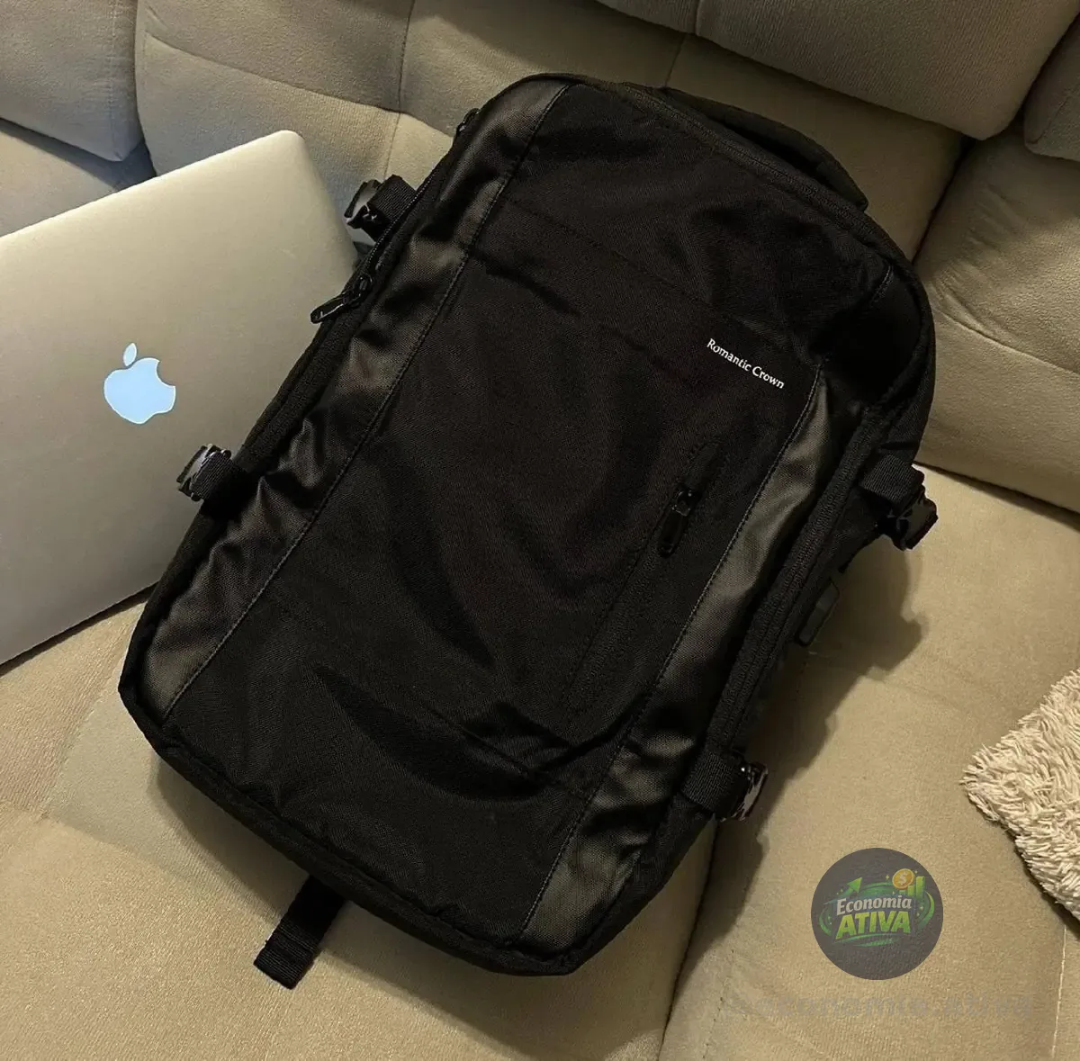 Mochila Viagem Executiva Grande Notebook Masculina Feminina