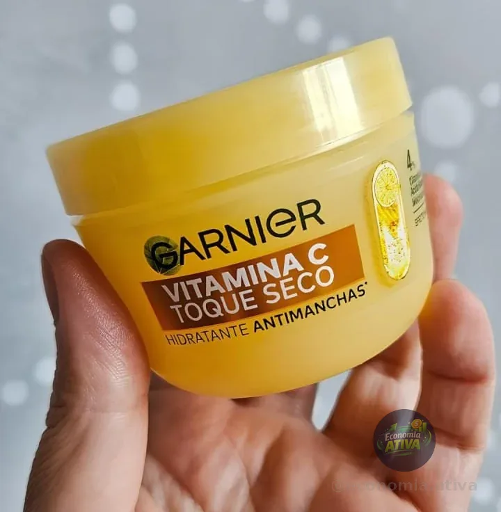 Gel Creme Hidratante Facial Antimanchas Toque Seco Com Vitamina C, Controla A Oleosidade E Uniformiza A Pele, Garnier, 85g Mista Dia/noite