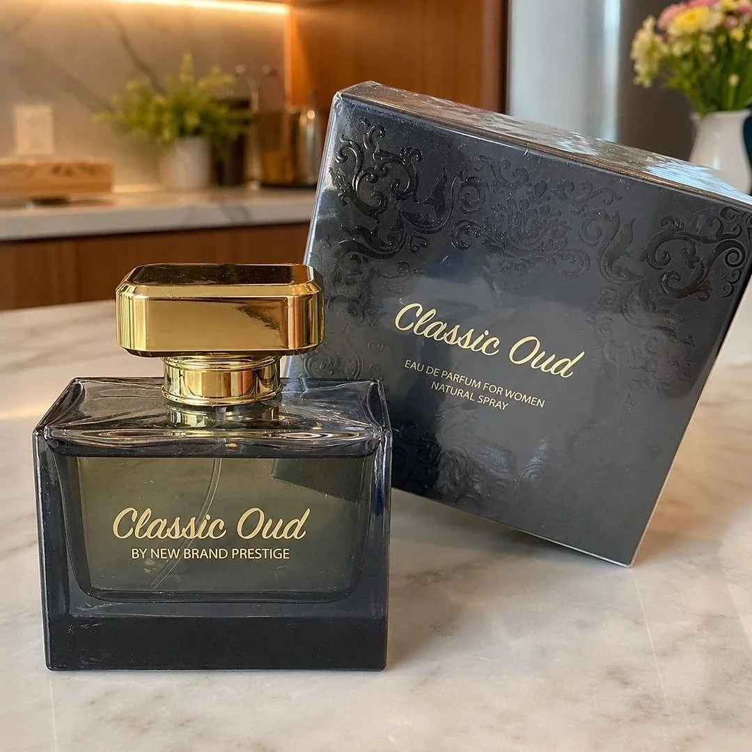 Perfume Arabe Feminino New Brand Classic Oud Eau De Parfum 100ml